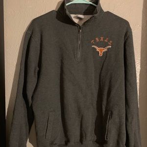 Texas Longhorns quarter zip pullover sweatshirt